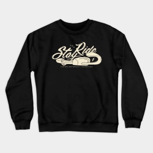 Vintage motorcycle firing Crewneck Sweatshirt